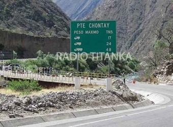 Exigen se modifique posición de puente Chontay por constantes accidentes de tránsito
